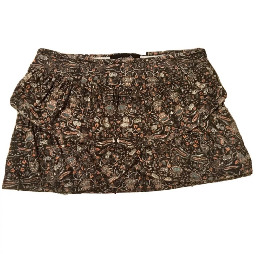 New Isabel Marant Runway Floral Tiered Skirt